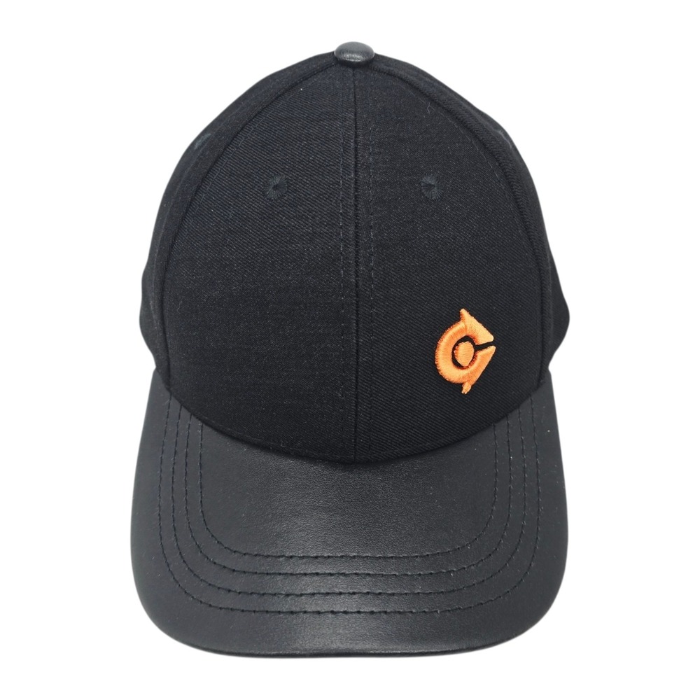 Condor Tactical Hat Black Snapback Leather Brim Logo Adjustable